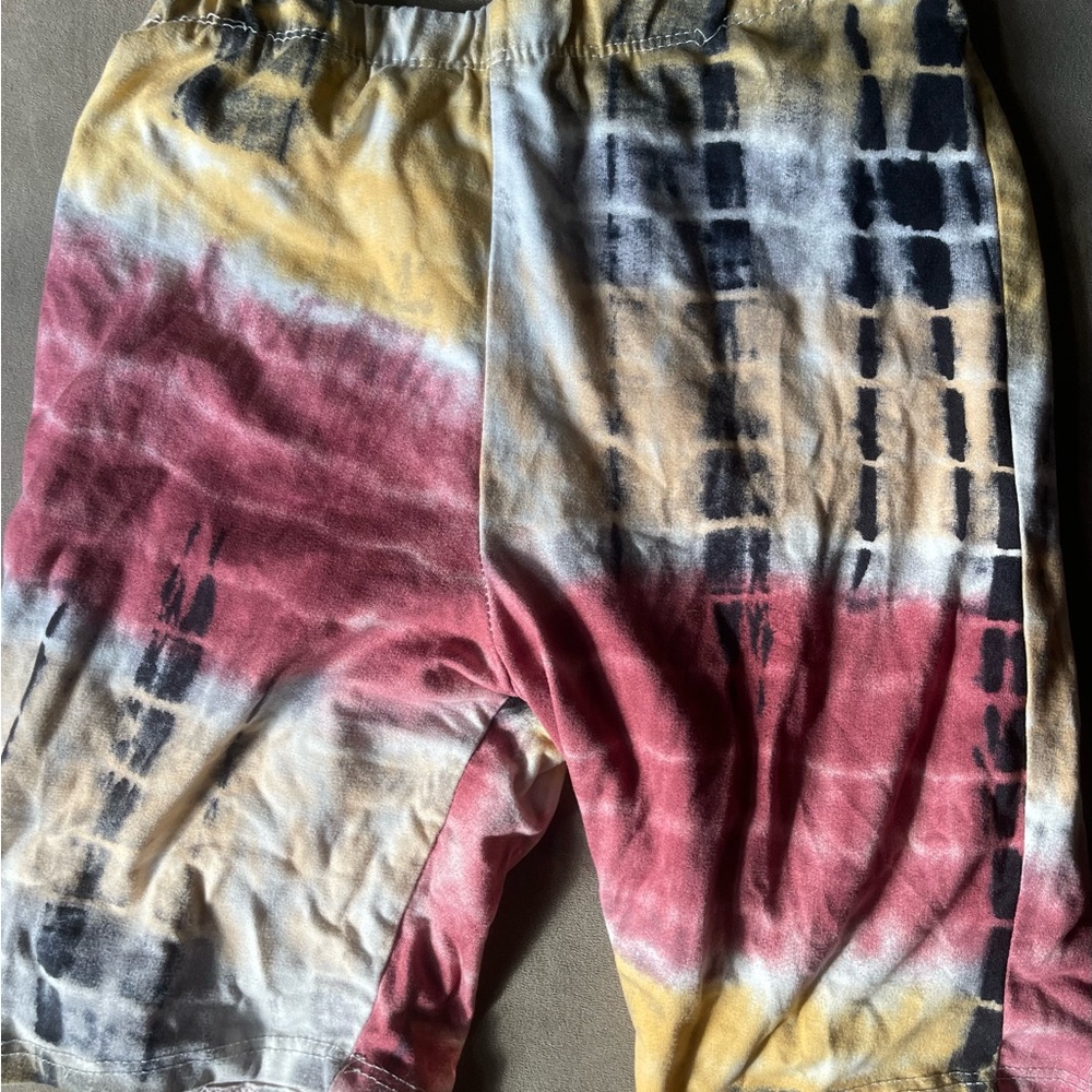 Tie Dye Biker Shorts